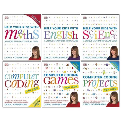 Carol vorderman collection 6 books set (help your kids with maths ...