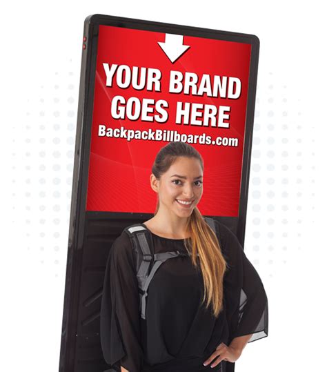 Backpack Billboards - Backpack Billboards - Walking Billboard Display