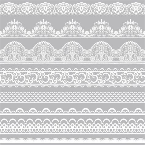 Lace Vector Border