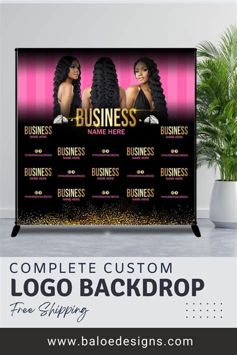 Custom Logo Backdrop Banners | Backdrop Banner Design | Banner backdrop ...