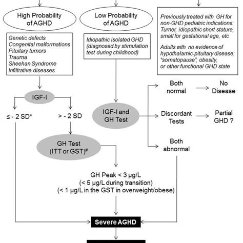 Therapeutic and follow-up procedures for growth hormone (GH)... | Download Scientific Diagram