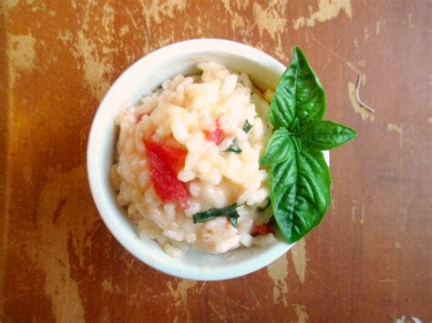 Tomato Basil Risotto [V, GF] - 918 Plate