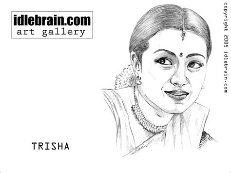 Trisha - Telugu film wallpapers - portrait