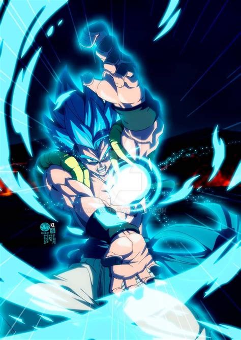 Gogeta Blue Kamehameha by limandao on DeviantArt Dragon Ball Gt, Dragon Ball Image, Dragon Ball ...