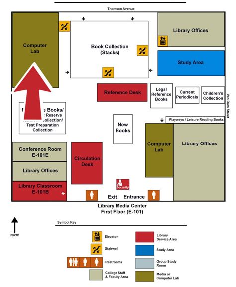 Library Map 2020 Update – Open area – LIBRARY