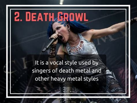 Death Growl And Other Unusual Forms of Singing You Can Learn Online