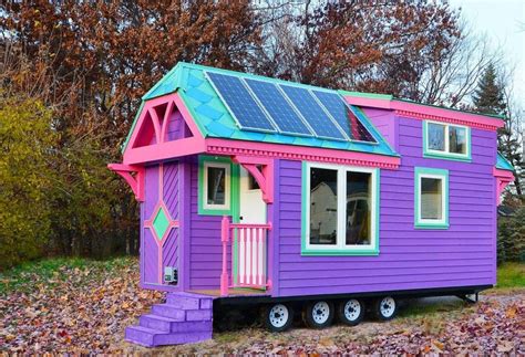 Colorful Solar Powered ‘Ravenlore’ Tiny House Is Built To Be Off-Grid