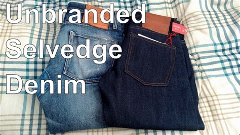 Unbranded Denim UB101 Skinny Selvedge Raw Indigo Review and Comparison - YouTube