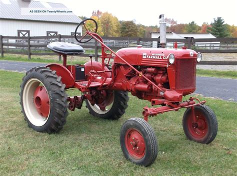 1953 Farmall Cub Antique Tractor International Haverster Mccormick