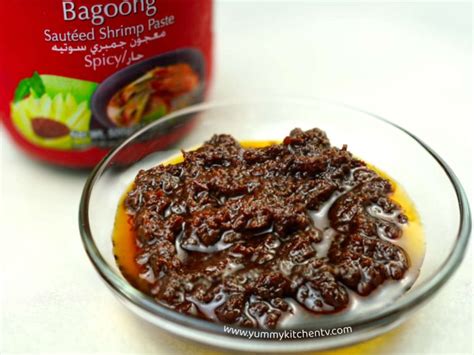 Bagoong in the Philippines - A short Introduction - Yummy Kitchen