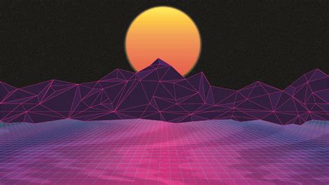 Neon Sunset : r/AestheticWallpapers