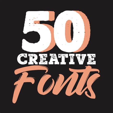 50 Creative Fonts For Branding | Fonts | Graphic Design Blog