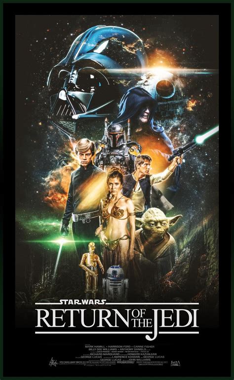 Star Wars: Episode VI - The Return Of The Jedi by Visutox on DeviantArt | Star wars movies ...