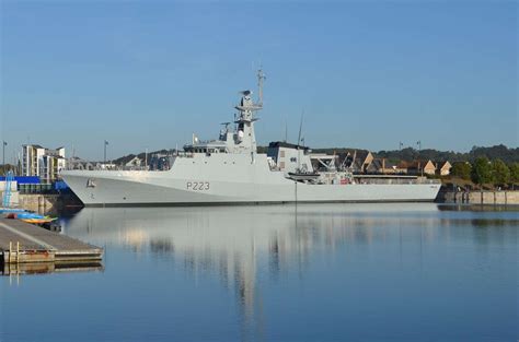 HMS Medway commissioning in Chatham as Royal Navy's latest warship is ...