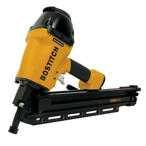 Stanley Bostitch BOSTITCH F28WW Clipped Head 2-inch to 3-1/2-inch Framing Nailer with Magnesium ...