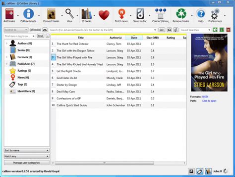 Calibre E-Book Management Tool For Windows, Mac And Linux Review - Zath
