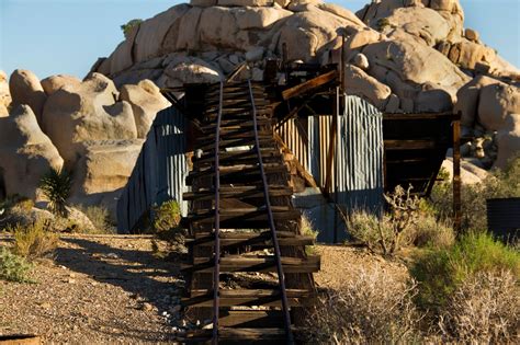 UNIQUELY JOSHUA TREE: Sunrise at Wall Street Mill