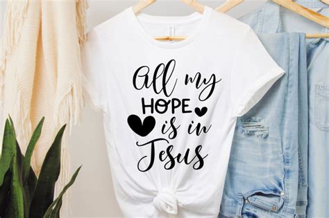 All My Hope is in Jesus SVG Graphic by imtheone.429 · Creative Fabrica