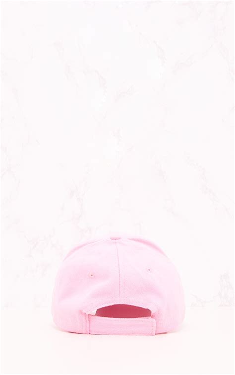 Pink Woven Baseball Cap. Accessories | PrettyLittleThing USA