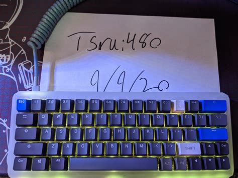 [US-AZ] [H] KBD Fans Acrylic DZ60 RGB V2 arrow key layout build [W] Paypal or GMK sets : mechmarket