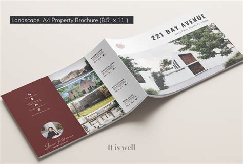 Luxury Real Estate Brochure Property Listing Feature Sheet Canva ...