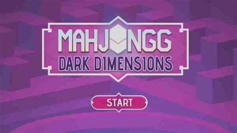 Mahjong Dark Dimensions Play 3D Puzzle Online Game