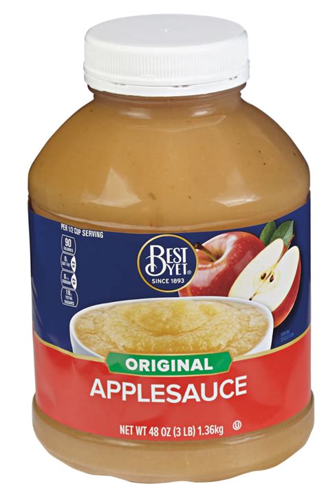 Applesauce 48OZ - Best Yet Brand