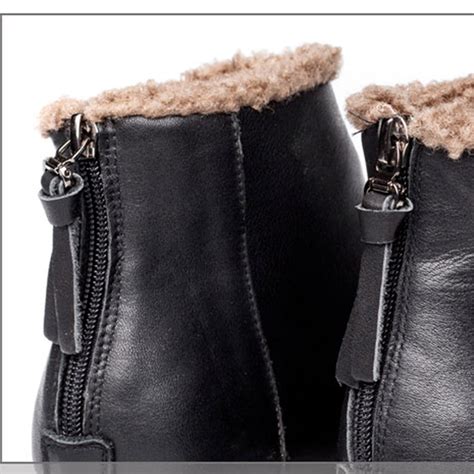 Winter Plush Retro Women Boots | Gift Shoes — Obiono