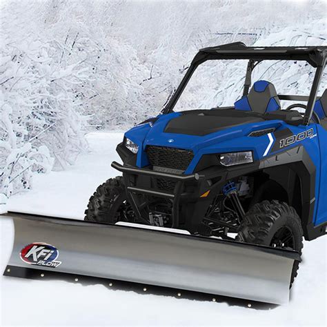 72" Pro-S Straight Snow Plow Kit with 2500 lb UTV Series Winch