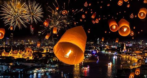 Festivales de luces en Tailandia