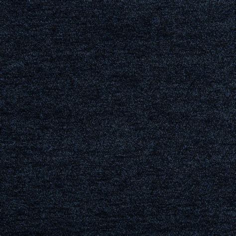 Dark Blue Dark Blue Indigo Solid Texture Upholstery Fabric by the Yard