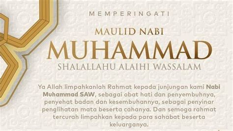 Inilah Kumpulan Twibbon Maulid Nabi 2023 dan Banner Maulid Nabi 2023 - Halaman 2 - Tribunkaltim.co