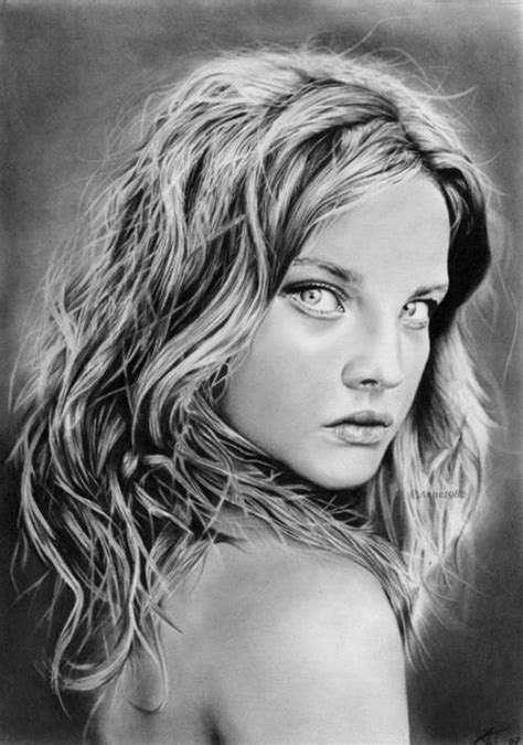 40 Impressive Pencil Drawings - 4 - Pelfind | Geschilderde gezichten, Gezicht, Portrettekening