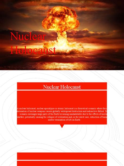 The Devastating Effects of Nuclear Warfare: A Comprehensive Overview of Nuclear Holocaust ...