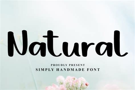 Natural Font Digital Font Download