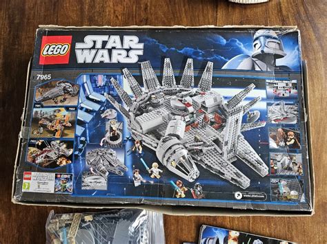 LEGO 7965 Millennium Falcon with box, figures & instructions, Hobbies ...