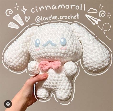 Cinnamoroll Crochet Plushie