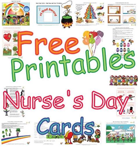 Free Printable Nurses Day Cards - Printable Word Searches