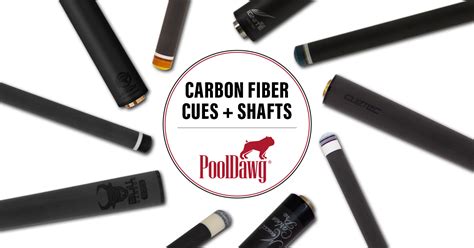 Carbon Fiber Pool Cue Shaft | Carbon Fiber Pool Cue | PoolDawg