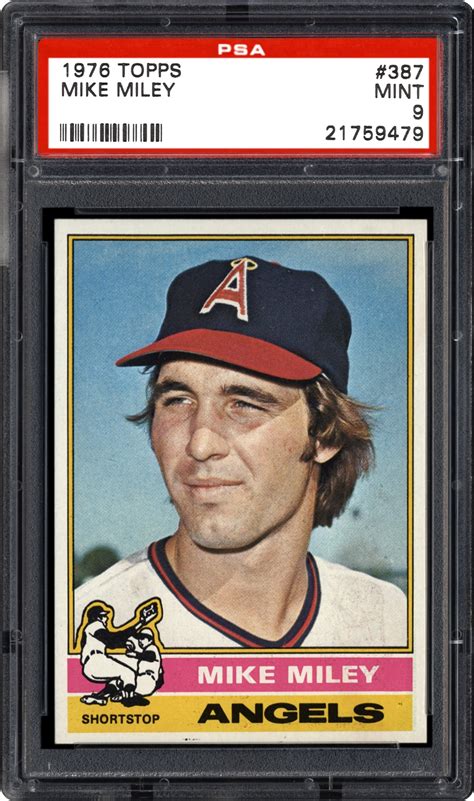 1976 Topps Mike Miley | PSA CardFacts™