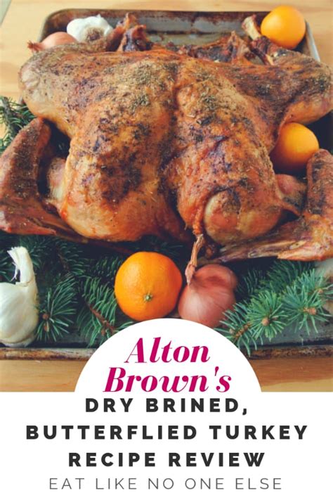 Alton Brown's Butterflied Dry Brined Turkey | A Blogger's Review