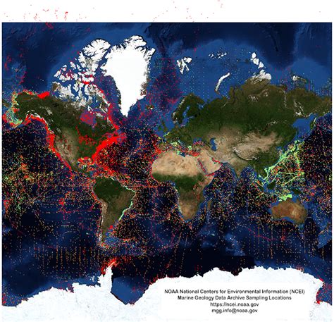 NCEI Marine Geology Data Archive - Catalog