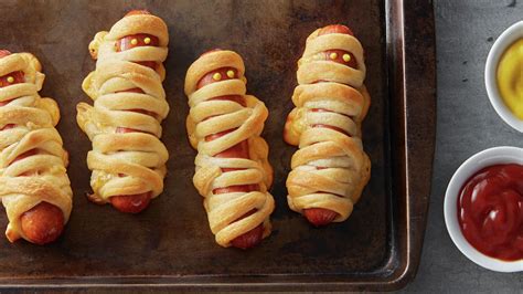 Crescent Mummy Dogs Recipe - Pillsbury.com