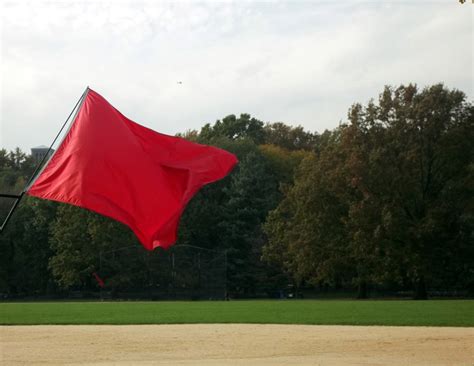 Waving The Red Flag Free Stock Photo - Public Domain Pictures
