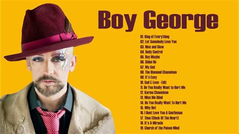 Boy George The Best Songs Collection- Boy George New Top Hits Playlist - YouTube