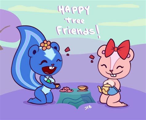 htf petunia & giggles in 2022 | Happy tree friends, Happy, Friends