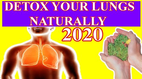 How To Detox Your Lungs Naturally 2020/BEST Cleanse Recipe - YouTube