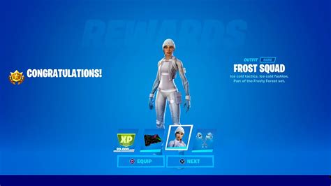 UNLOCKING the Frost Squad Skin in Fortnite (Operation Snowdown) - YouTube