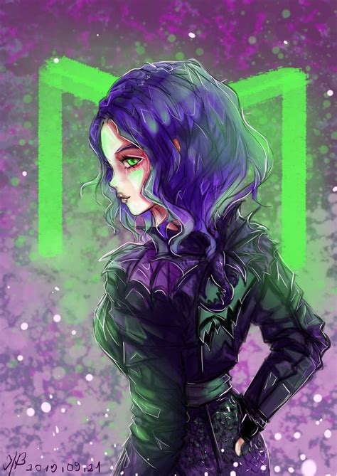 Mal from Descendants by NikoleSchwartz on DeviantArt | Mal descendants, Disney descendants ...