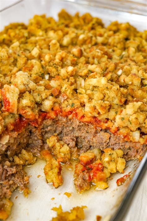 Loaded Potato Meatloaf Casserole - THIS IS NOT DIET FOOD